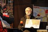 Starosta Zielonogórski Ireneusz Plechan w trakcie licytacji "Majówki Pod Żaglami". Zdjęcie z zasobów Sulechowskiego Domu Kultury.