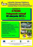Plakat promujący II Piknik "Pożegnanie wakacji"