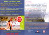 Ulotka informacyjna "Stop dopalaczom"