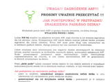 Ulotka instruktażowa